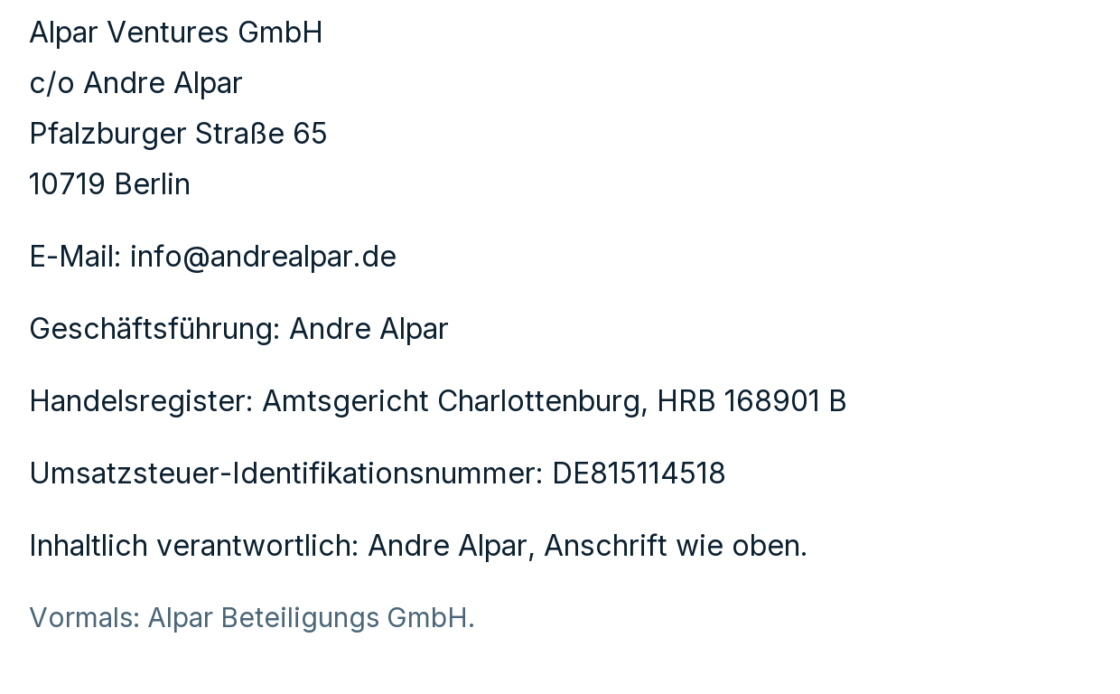 Anbieterangaben gemäß § 5 DDG